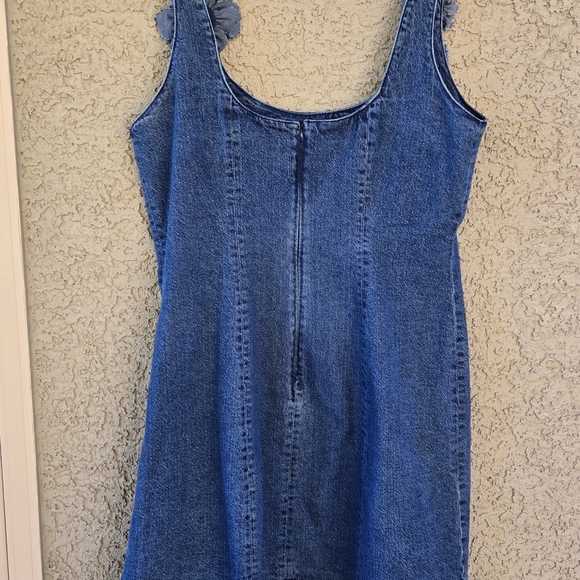 Avec Les Filles Denim Mini Dress - Picture 7 of 9